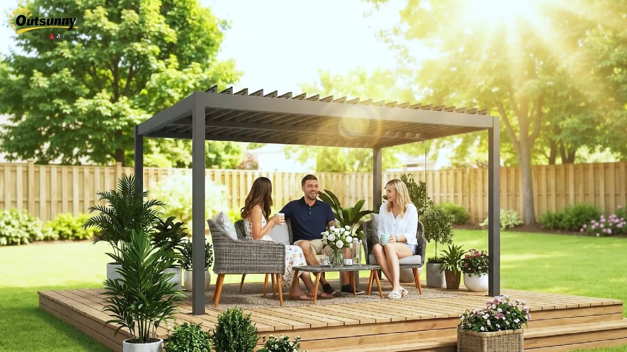 Pergola terrace