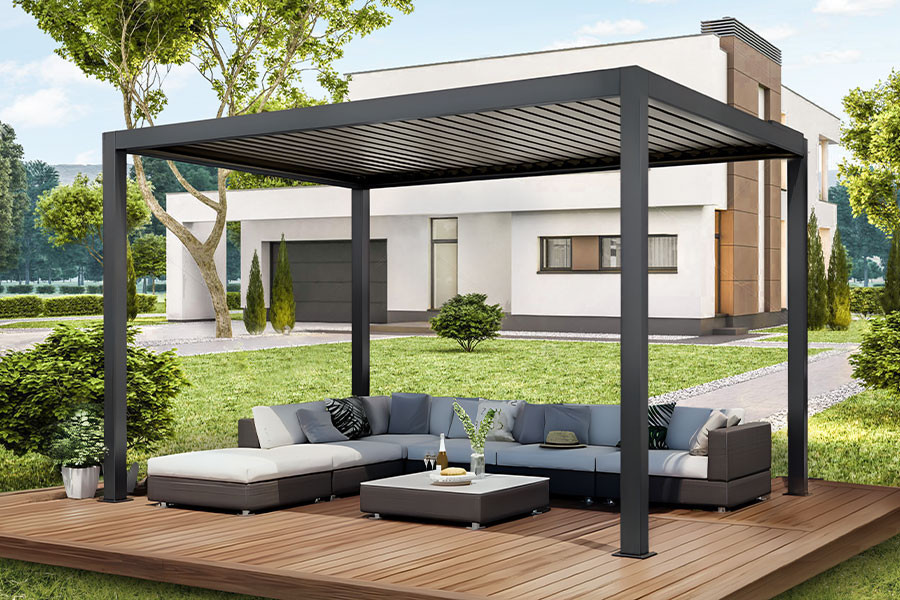Pergola Bioclimatique EOLITE Autoportée