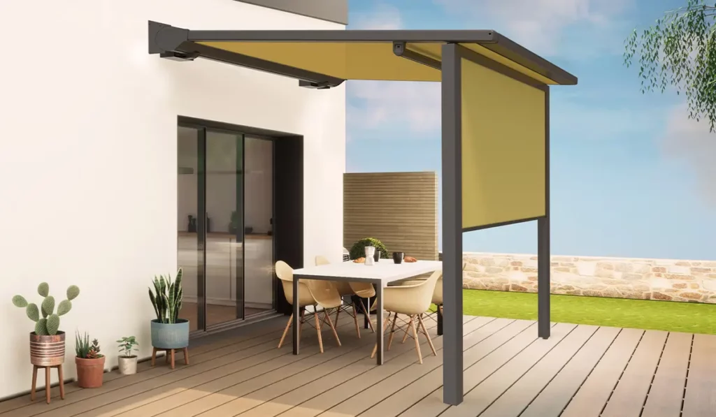 Pergolas bioclimatiques sur mesure à lames orientables